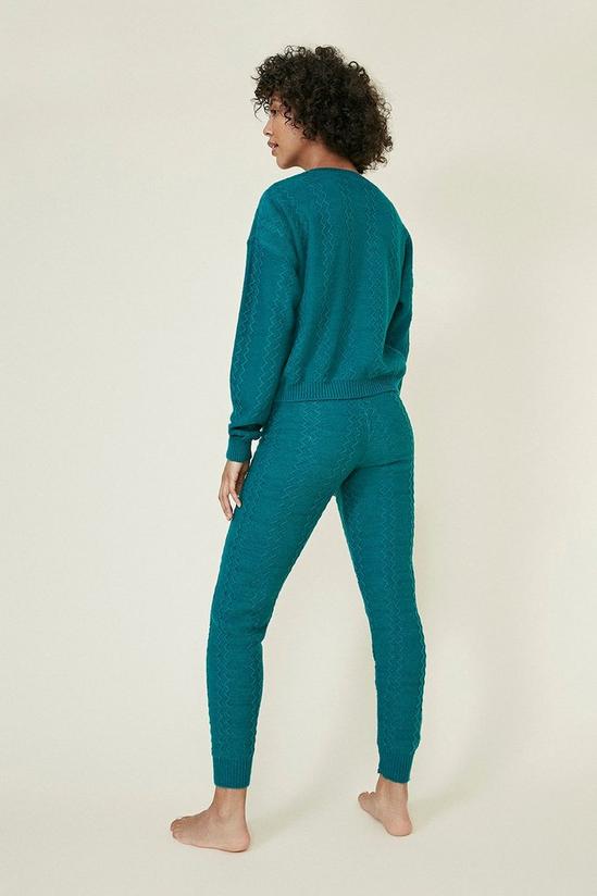Oasis Knitted Textured Jogger And Sweat Set 3