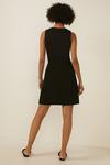 Oasis Linen Look Sleeveless Wrap Tailored Dress thumbnail 3