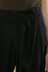 Oasis Linen Look Tie Waist Paper Bag Trousers thumbnail 4