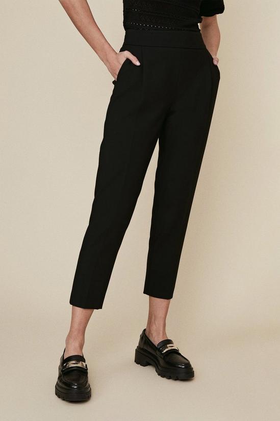 Oasis Tapered High Waisted Trousers 2