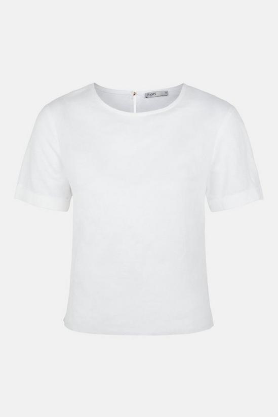 Oasis Linen T Shirt 5