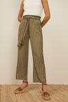 Oasis Belted Cropped Wide Leg Trouser thumbnail 2