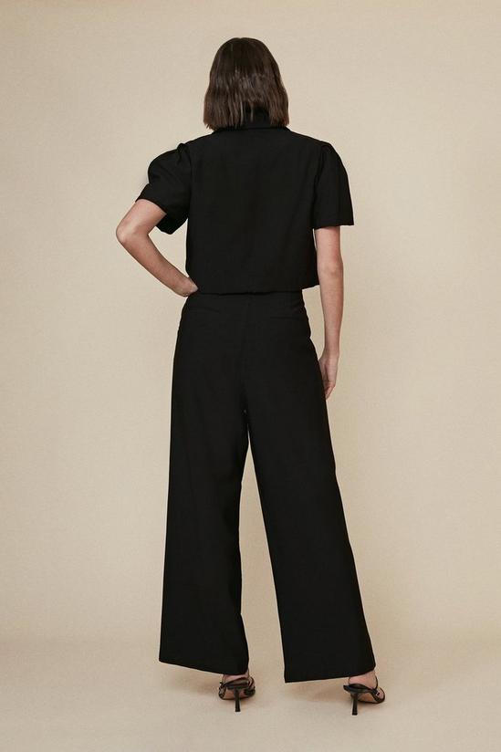 Oasis Belted Wide Leg Trousers 3