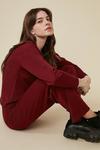 Oasis Collared V Neck Knitted Loungewear Set thumbnail 1