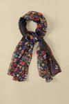 Oasis Butterfly Floral Lightweight Scarf thumbnail 1