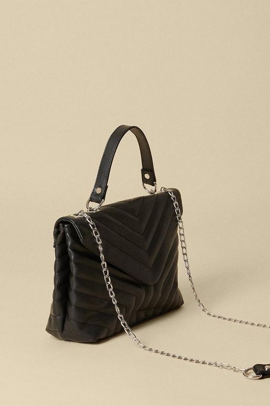 Oasis Quilted Chain Strap Bag 3