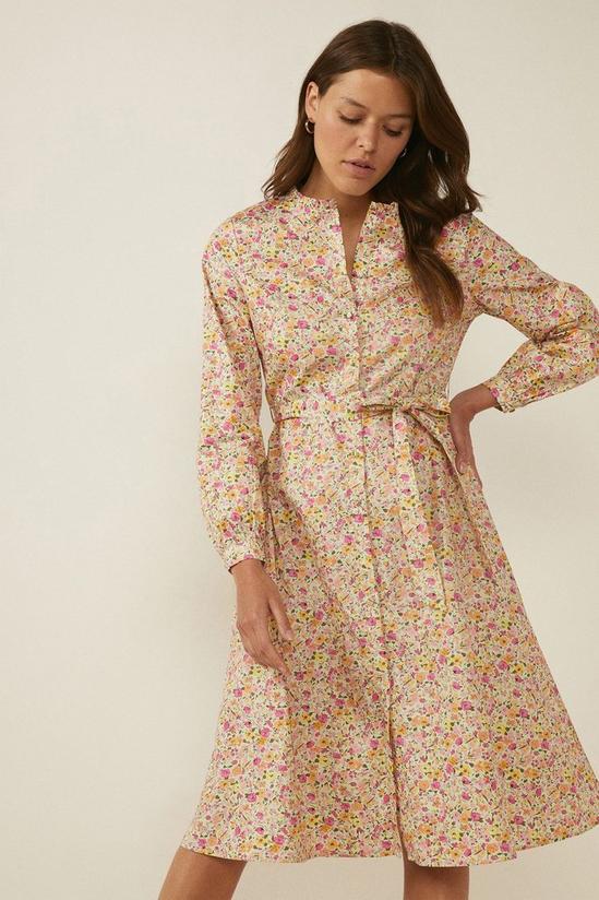 Oasis Floral Ditsy Print Shirt Dress 2