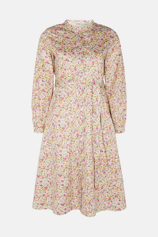 Oasis Floral Ditsy Print Shirt Dress 4