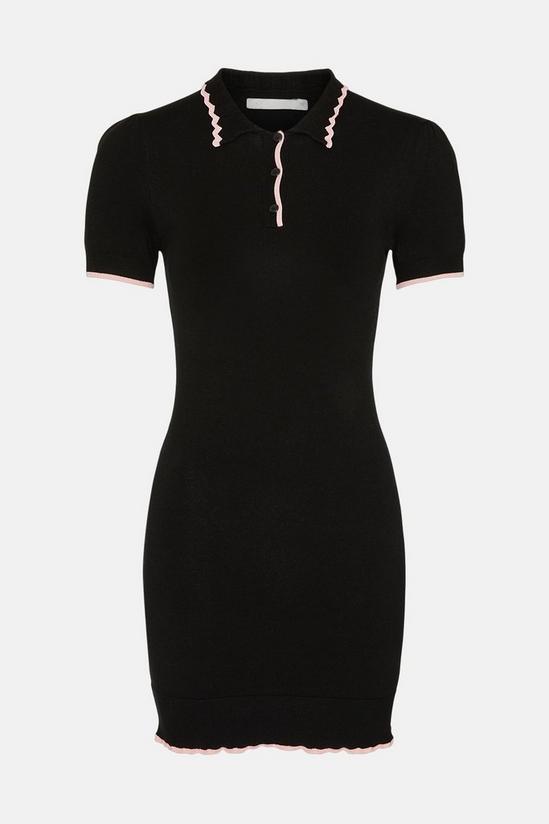 Oasis Pointelle Collared Utility Dress 5