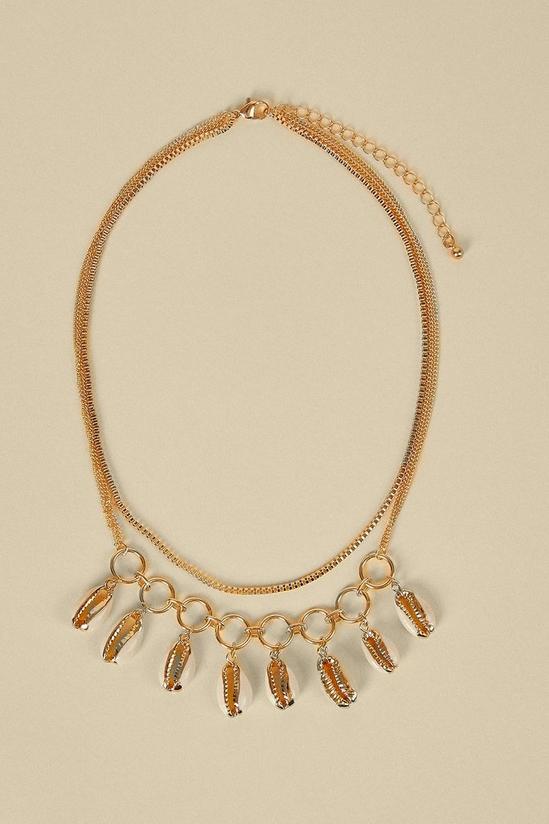 Oasis Shell Layered Necklace 1