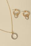 Oasis Hoop Detail Jewellery Gift Set thumbnail 2