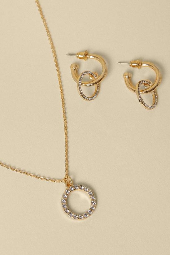 Oasis Hoop Detail Jewellery Gift Set 2