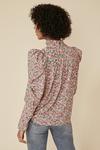 Oasis Floral Puff Sleeve Blouse thumbnail 3