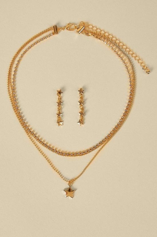 Oasis Celestial Necklace And Earring Set 1