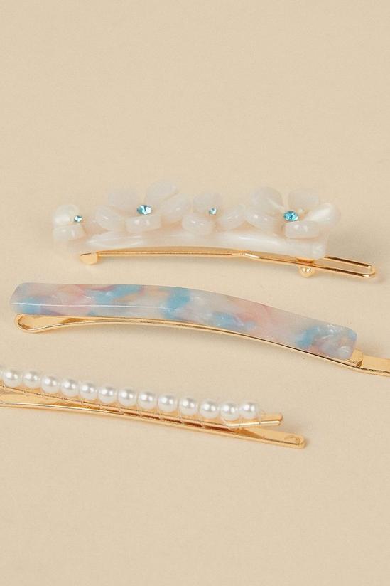 Oasis Floral Pearly 3 Pack Grip Set 2