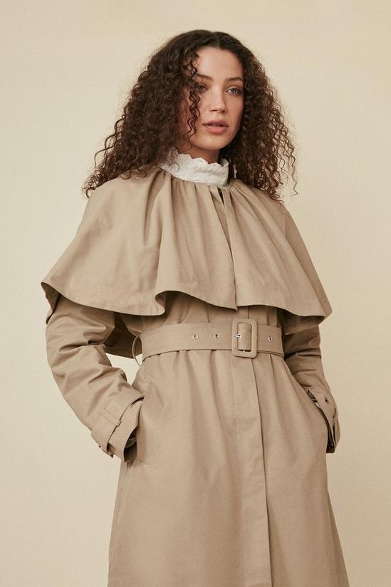 Oasis Cape Trench Coat 1