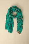 Oasis Floral Lightweight Scarf thumbnail 1