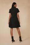 Oasis Button Front Pleated Shift Dress thumbnail 3
