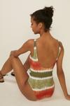 Oasis Belted Blurred Stripe Swimsuit thumbnail 3