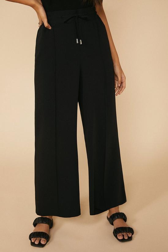 Oasis Wide Leg Belted Trousers 2