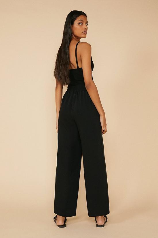 Oasis Wide Leg Belted Trousers 3