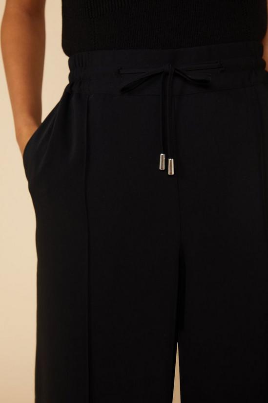 Oasis Wide Leg Belted Trousers 4