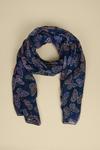 Oasis Ditsy Butterfly Print Lightweight Scarf thumbnail 1