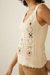Oasis Embroidered Floral Vest thumbnail 4