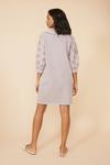 Oasis Broderie Sleeve Sweat Dress thumbnail 3