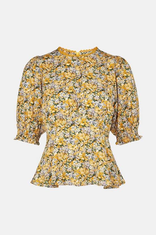 Oasis Ditsy Floral Tea Top 5