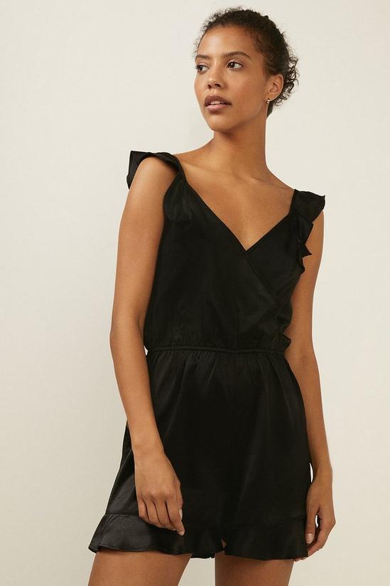 Oasis Frilled Wrap Playsuit 2