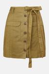 Oasis Tie Waist Mini Skirt thumbnail 5