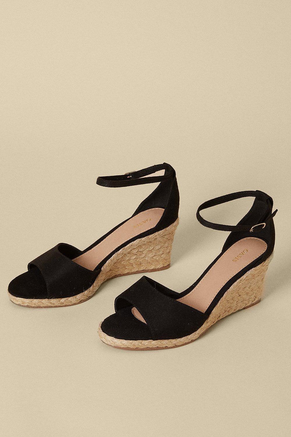 Oasis espadrille sale wedge sandal