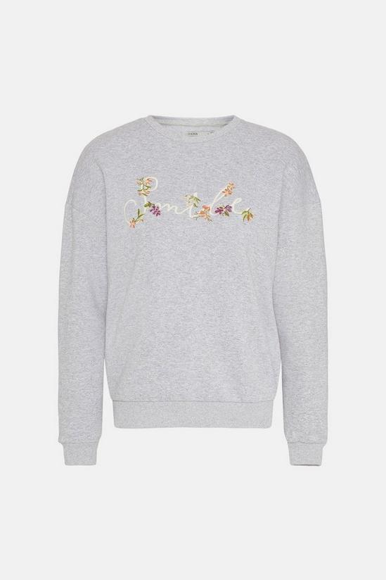 Oasis Smile Embroidered Sweatshirt 5