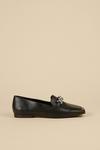 Oasis Chain Trim Square Toe Contrast Stitch Loafer thumbnail 1