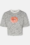 Oasis Cotton Peachy Printed T Shirt thumbnail 5