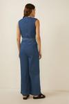 Oasis Belted Zip Through Jumpsuit thumbnail 3