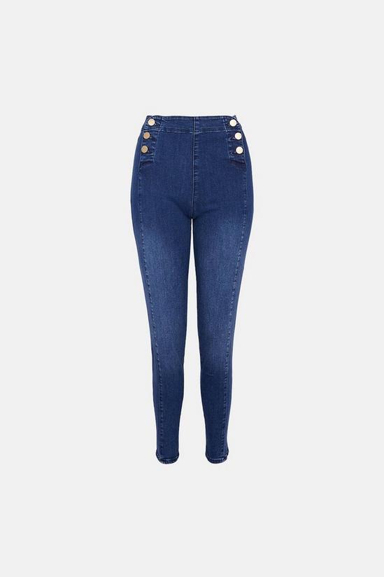 Oasis Button Front Jean 5