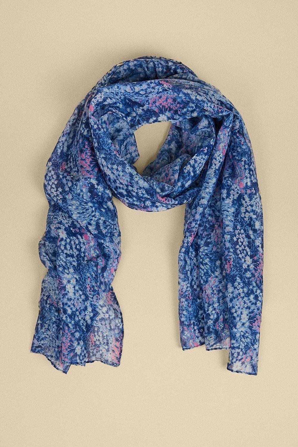 Gloves & Scarves | Ditsy Lightweight Scarf | Oasis