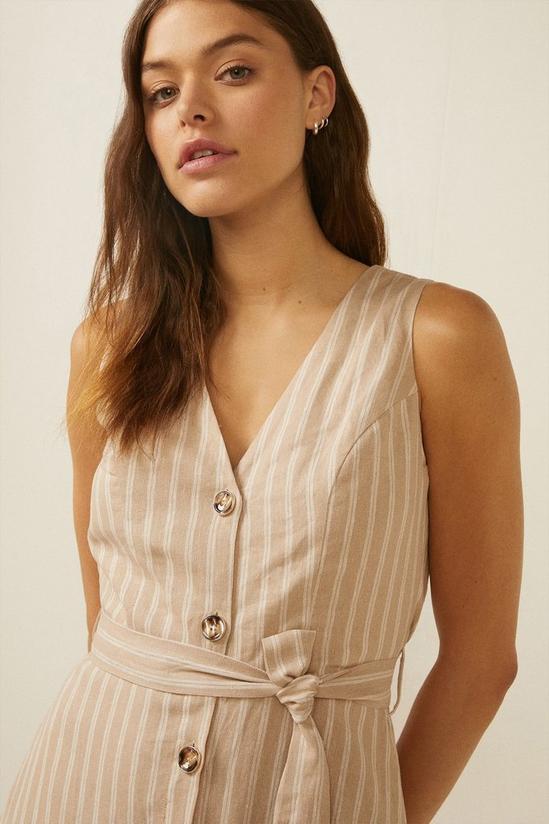 Oasis Striped Tailored Dress 2