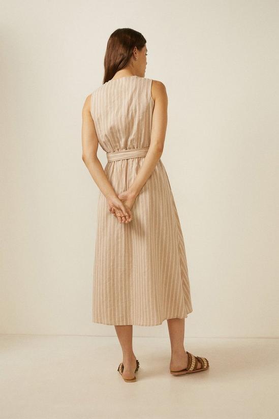 Oasis Striped Tailored Dress 3