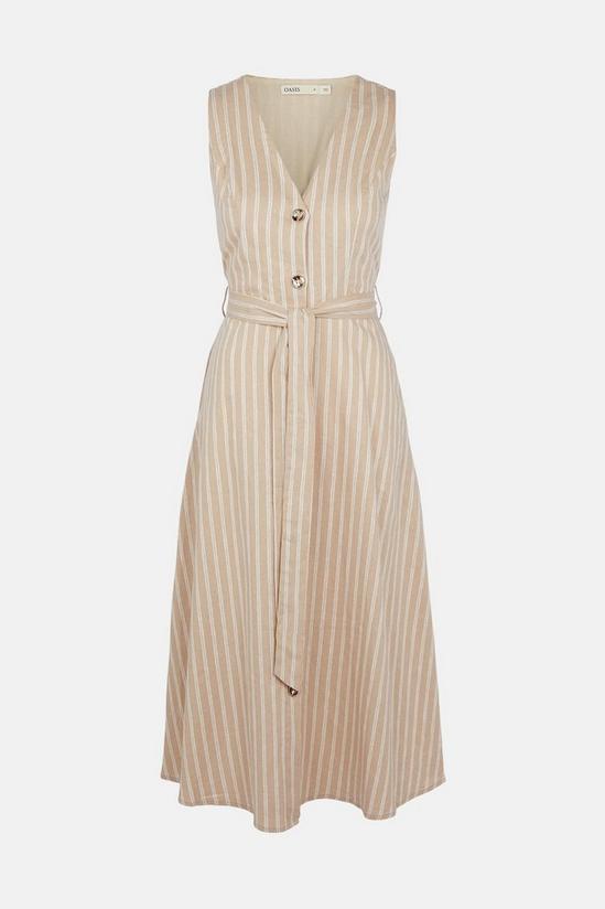 Oasis Striped Tailored Dress 5