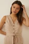 Oasis Striped Tailored Jumpsuit thumbnail 4