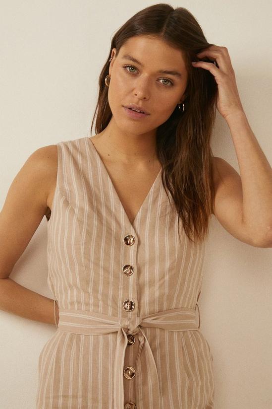 Oasis Striped Tailored Jumpsuit 4