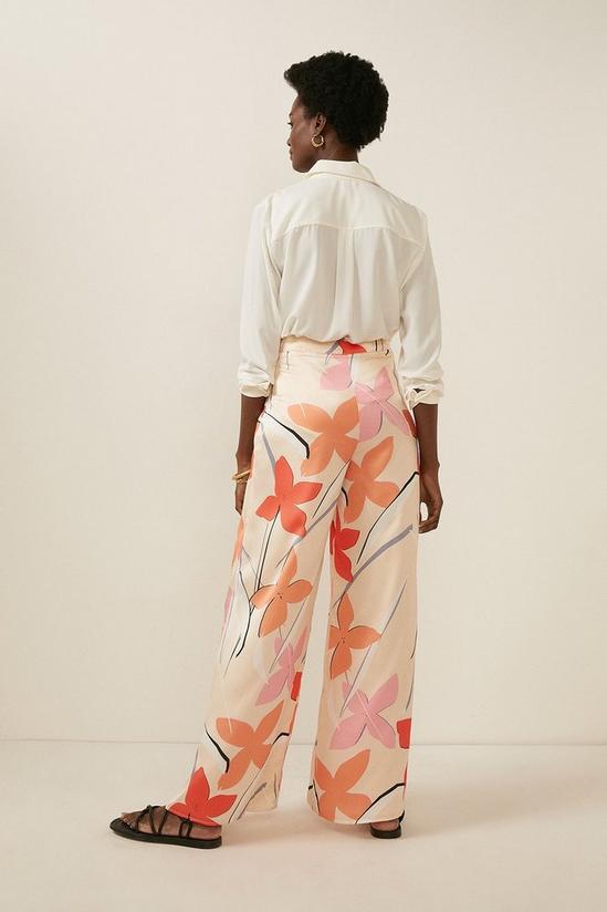 Oasis Large Floral Printed Trouser 3