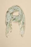 Oasis Floral Parrot Lightweight Scarf thumbnail 1