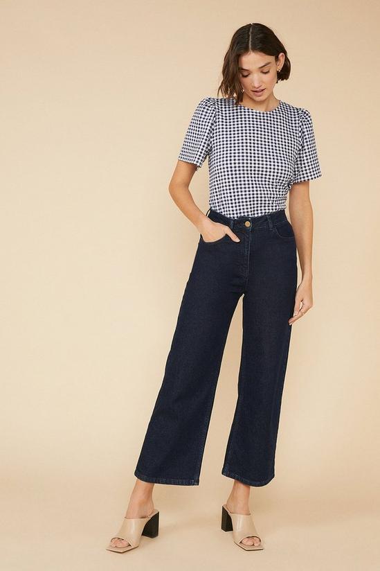 Oasis Gingham Textured Top 2