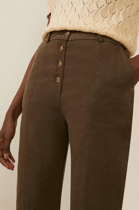 Oasis Button Detail Chino 4