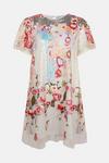 Oasis Embroidered Floral Sequin Shift Dress thumbnail 5