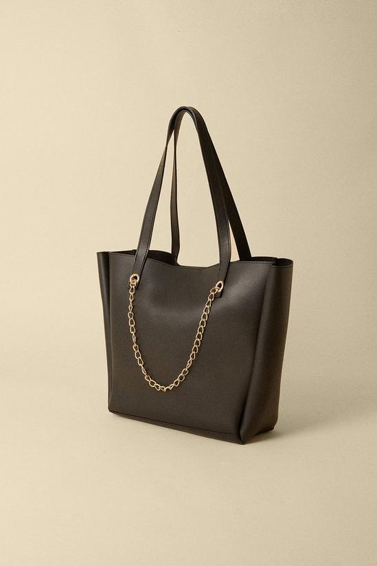 Oasis Chain Detail Tote Bag 2